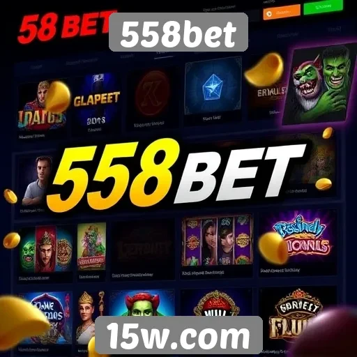 558bet amplia catálogo de jogos online